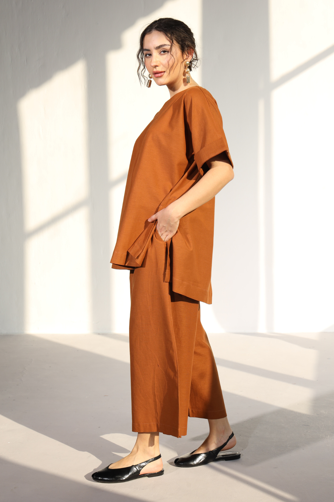 OneCozyDay Tunic - Honey Mustard