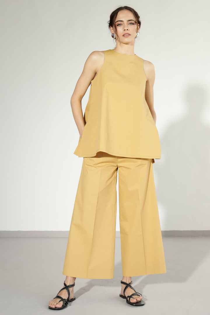 Anthro Pant Set - Biscotti
