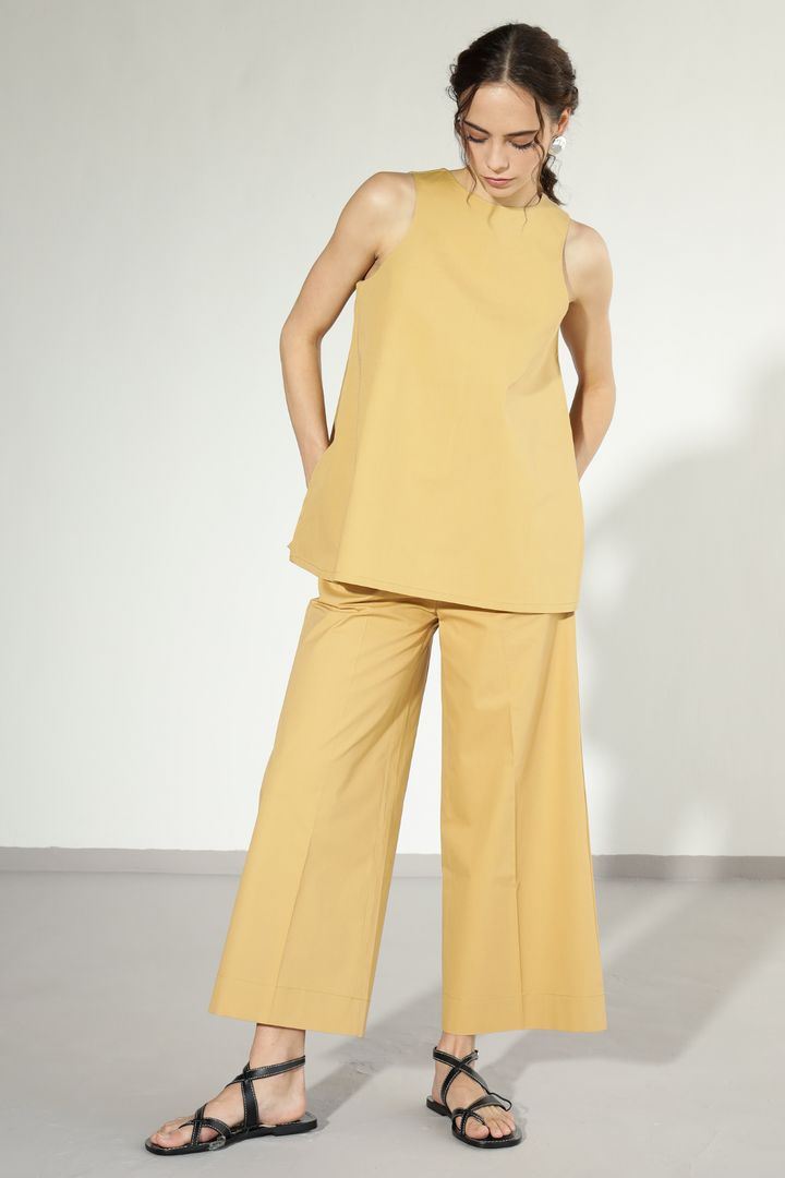 Anthro Pant Set - Biscotti