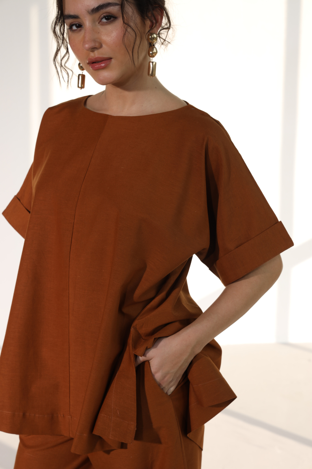 OneCozyDay Tunic - Honey Mustard