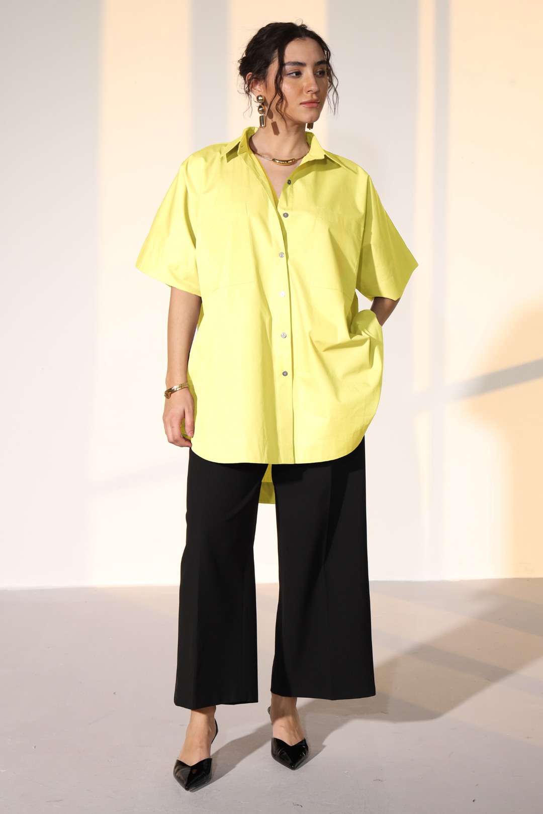 Harper Easy Shirt - Buttery Yellow