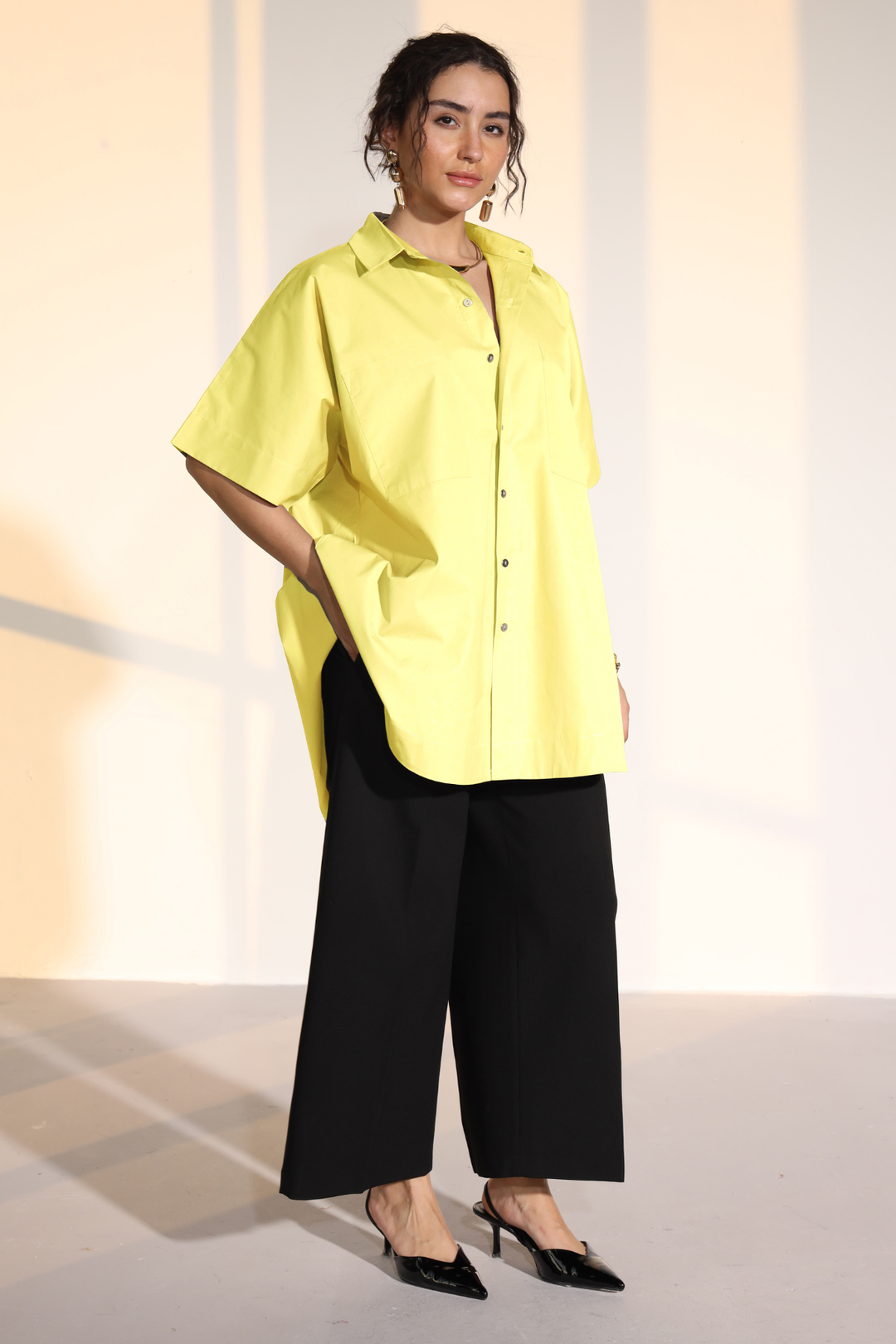 Harper Easy Shirt - Buttery Yellow