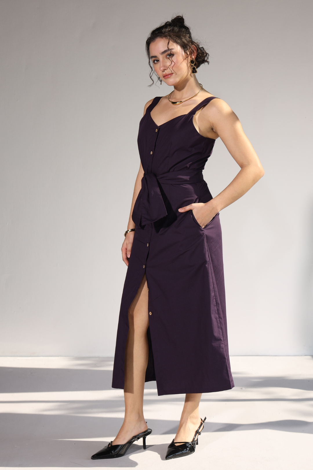 Prom dress - EggPlant