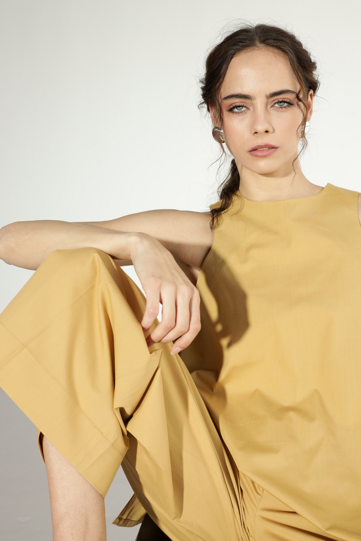 Anthro Pant Set - Biscotti