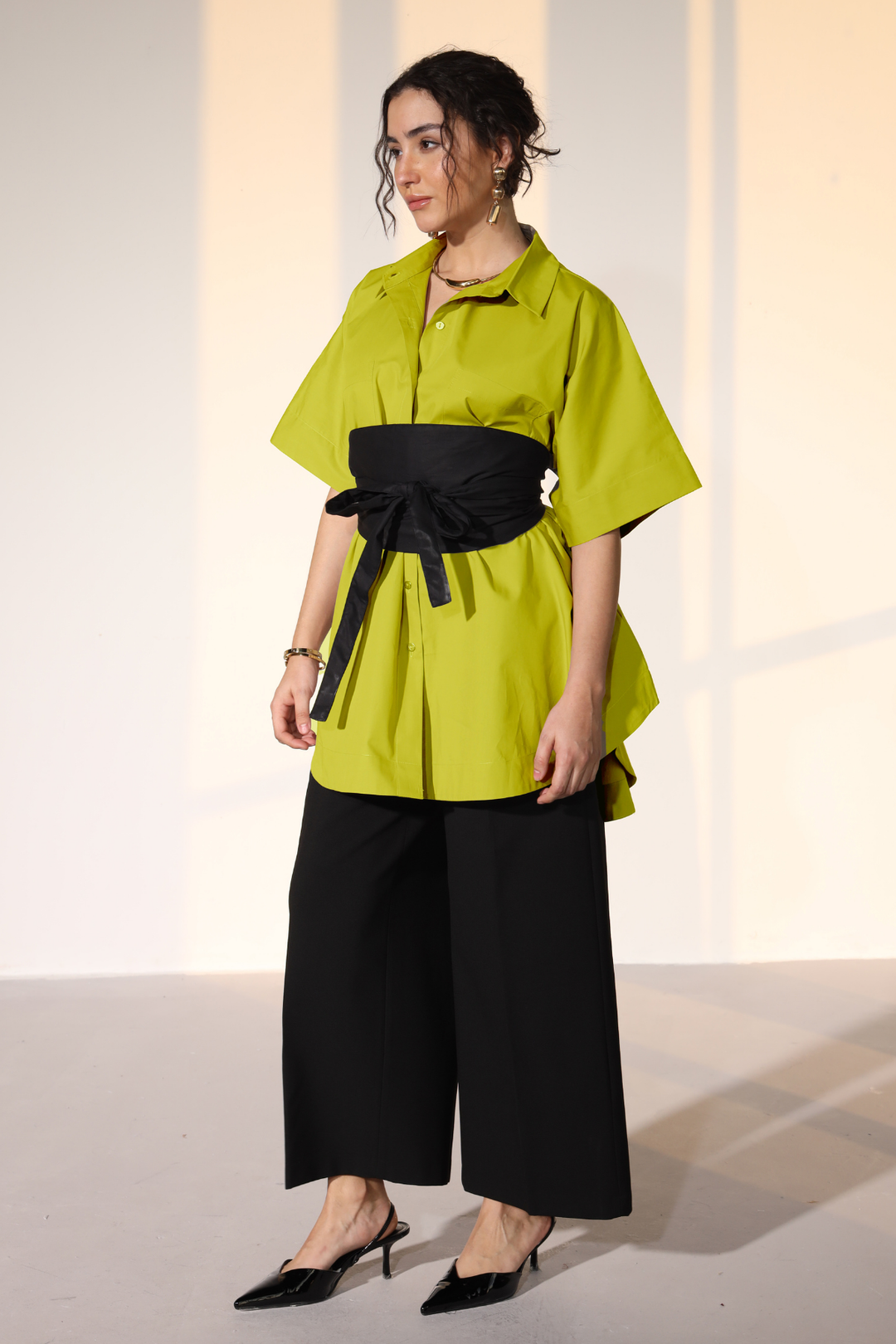 Harper Easy Shirt - LimeLight (Green)