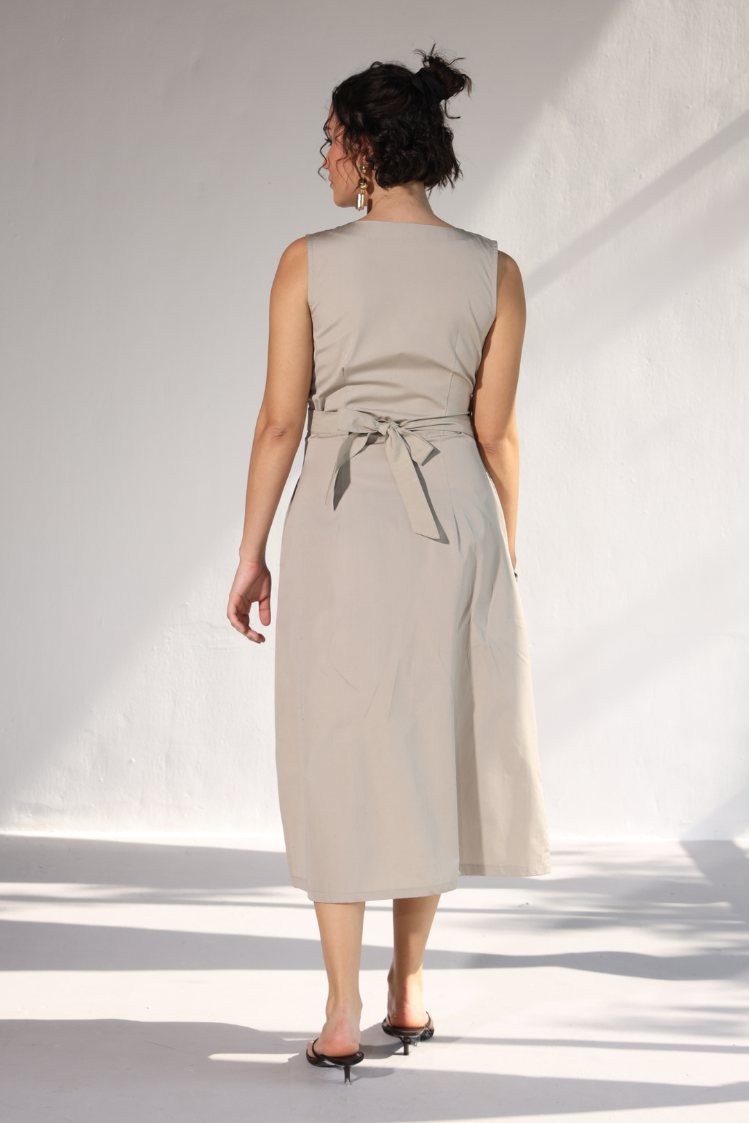 Collins Office Dress - Sterling Silver