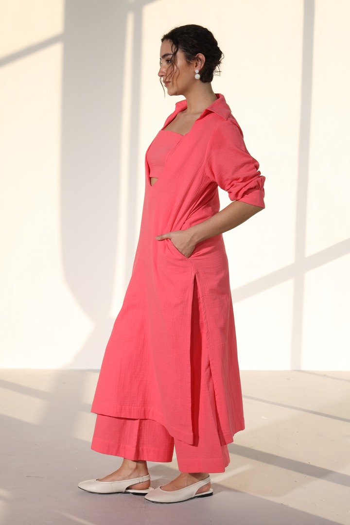 Grace Gauze - Cupids Pink