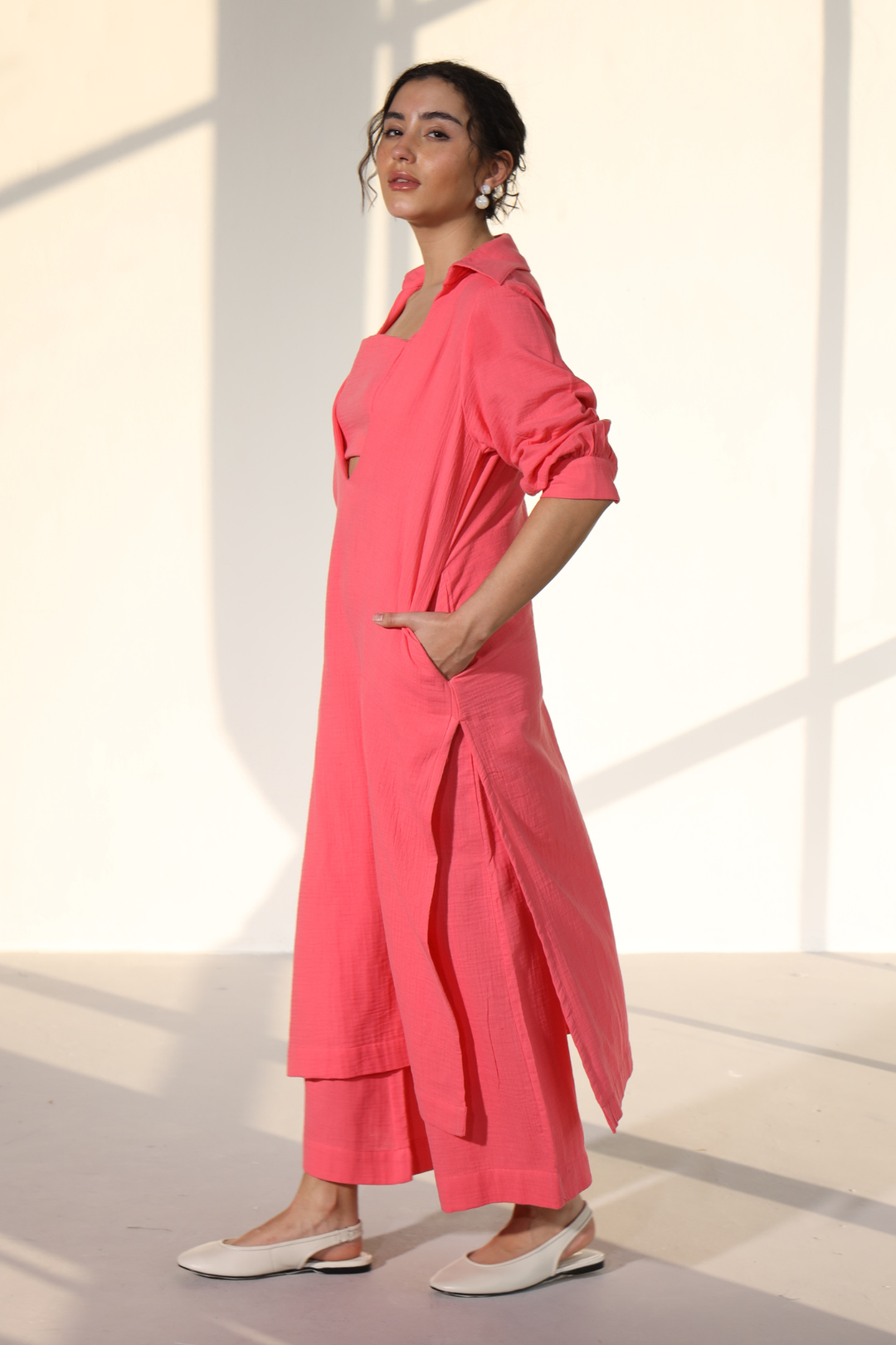 Grace Gauze - Cupids Pink