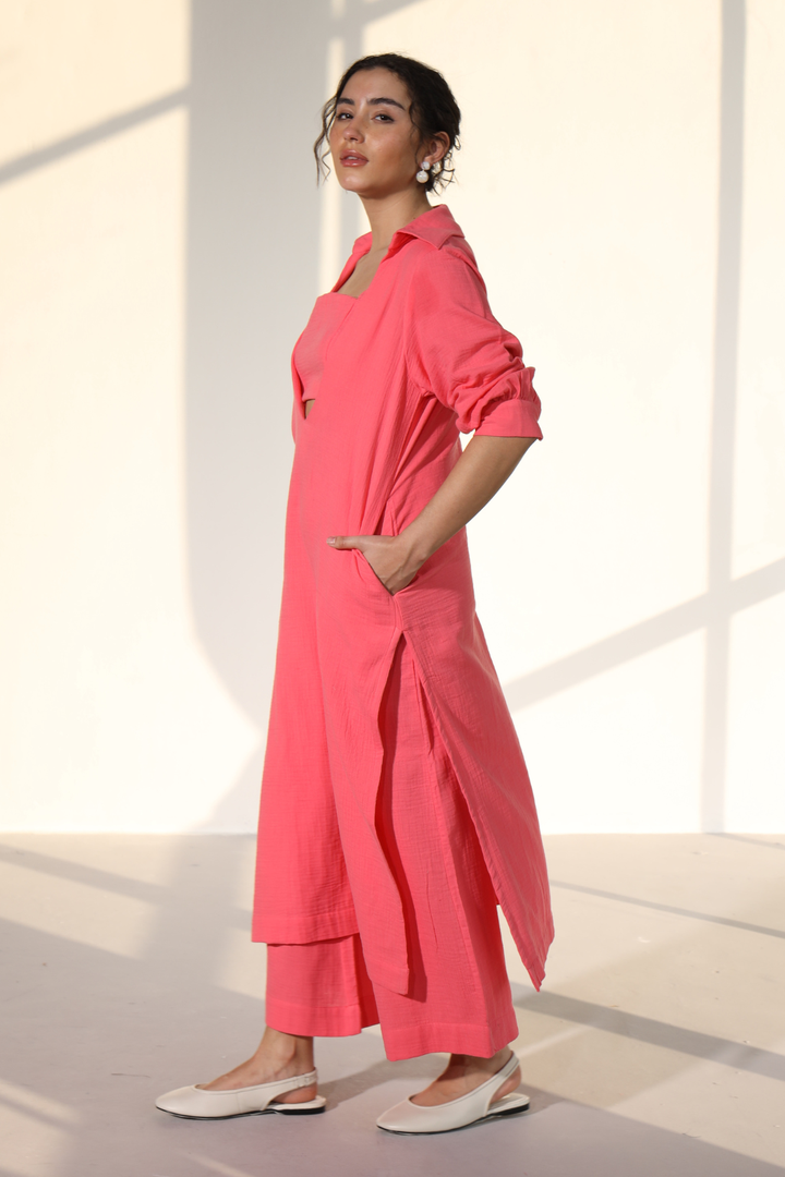 Grace Gauze - Cupids Pink