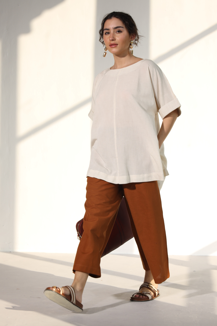 OneCozyDay Tunic - Natural Ivory