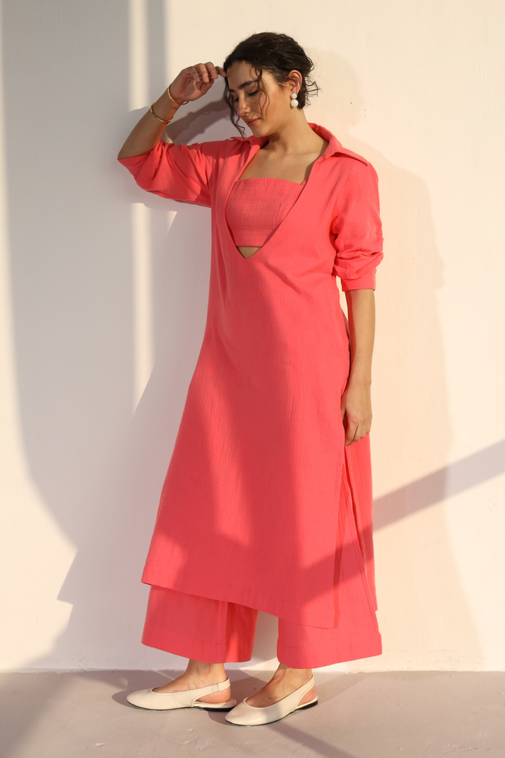 Grace Gauze - Cupids Pink