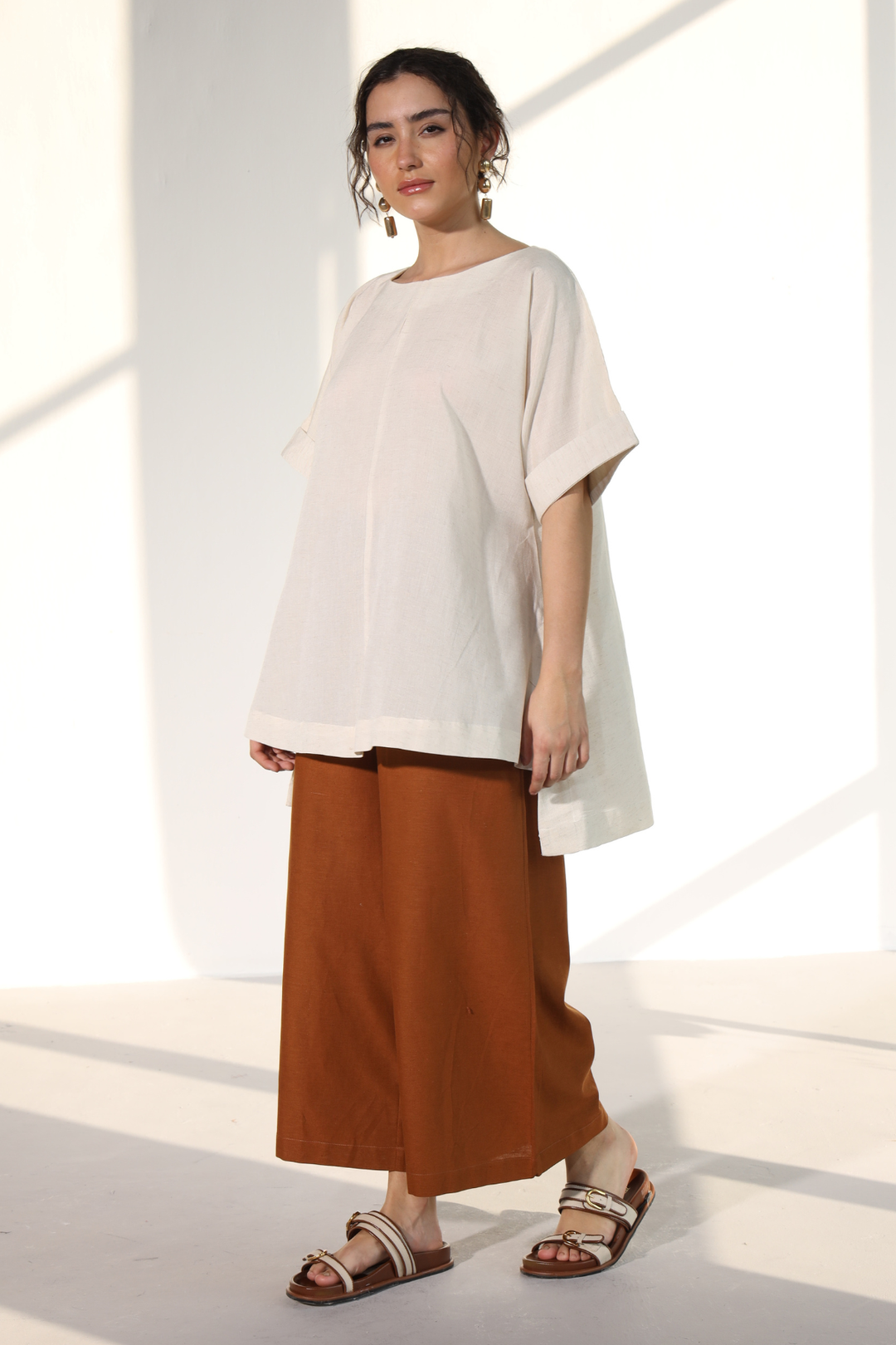 OneCozyDay Tunic - Natural Ivory