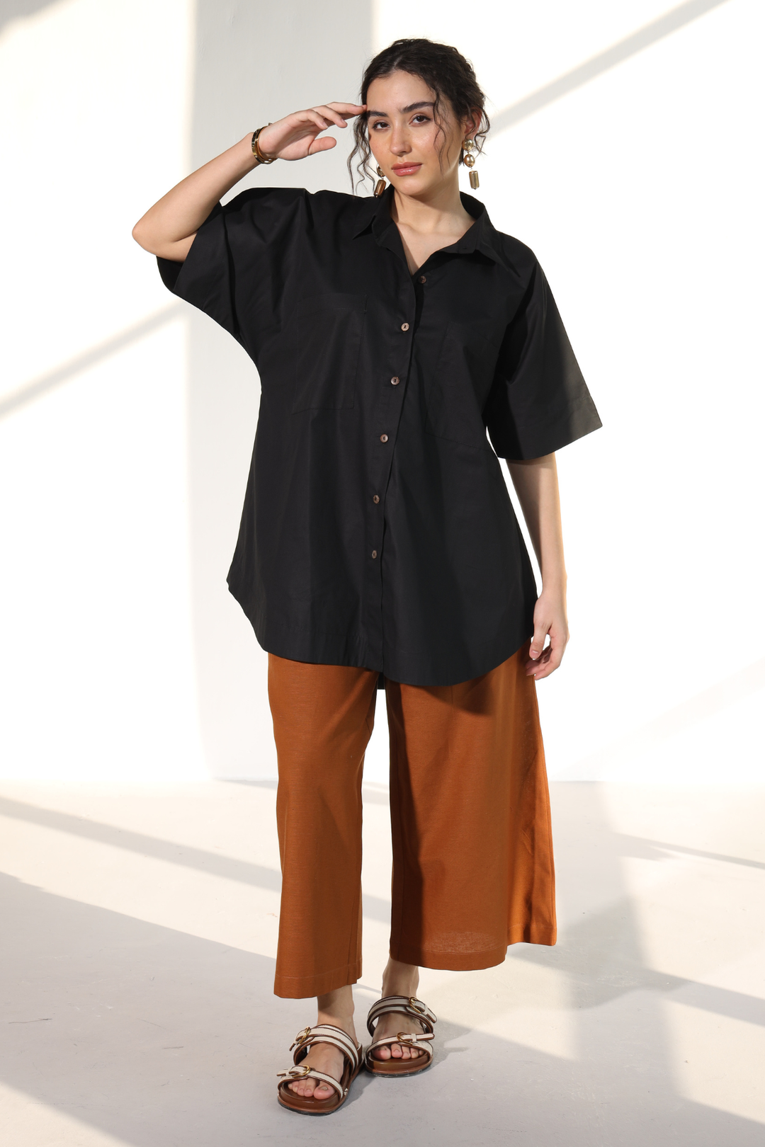 Harper Easy Shirt - Carbon Black