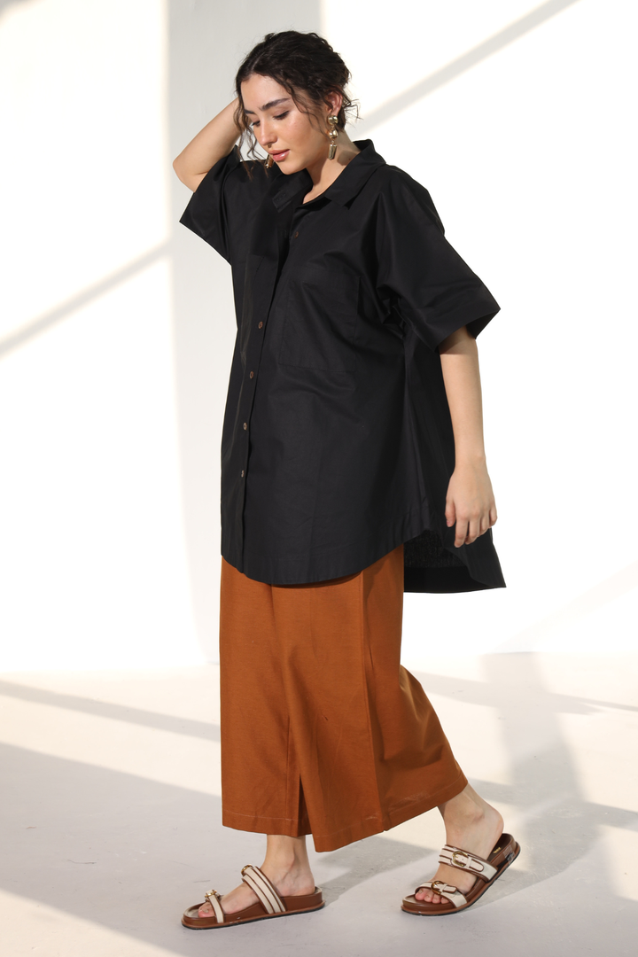 Harper Easy Shirt - Carbon Black