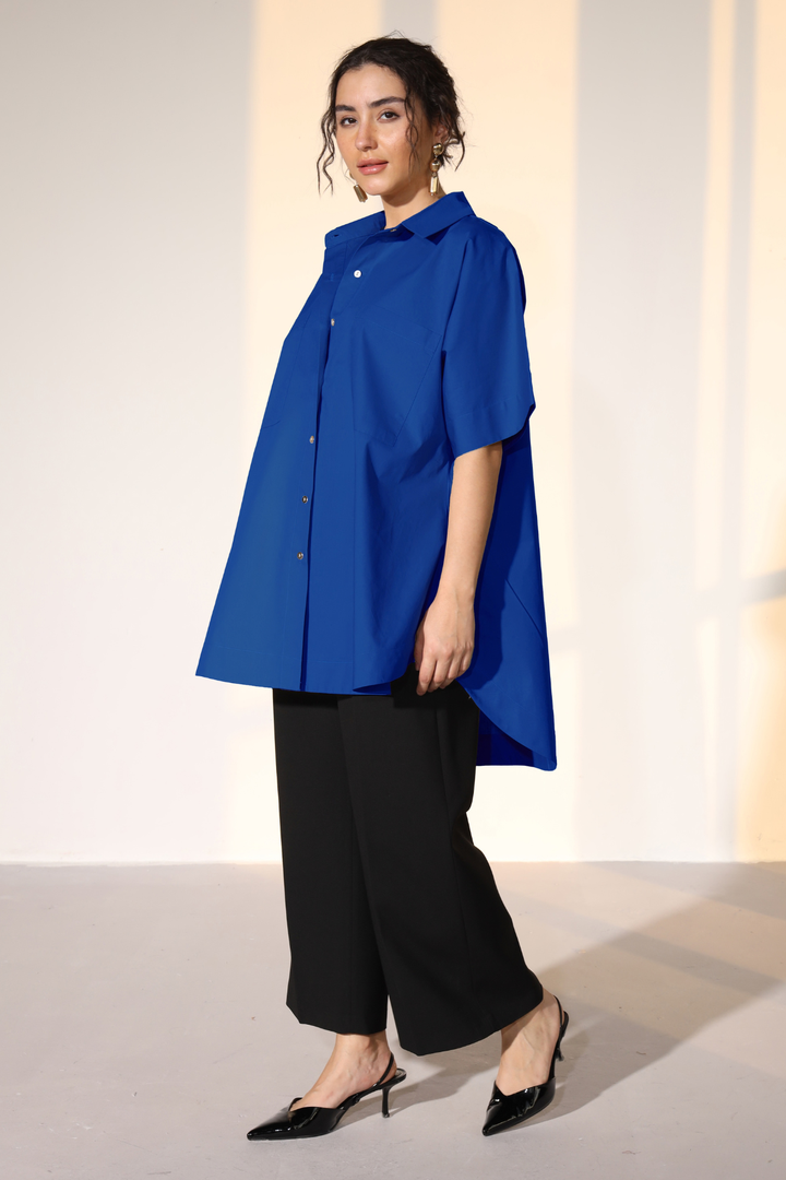 Harper Easy Shirt - Royal Blue
