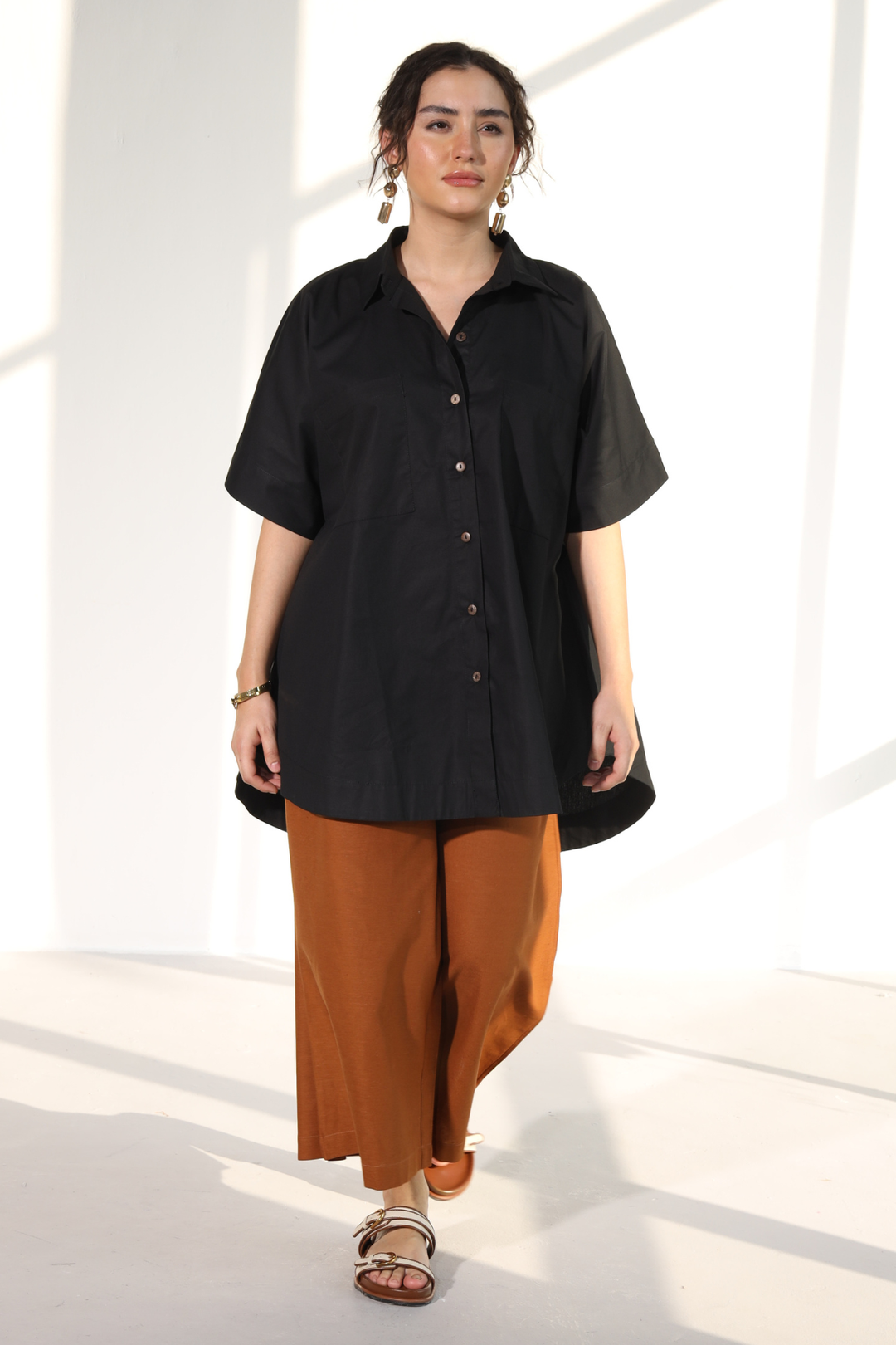 Harper Easy Shirt - Carbon Black