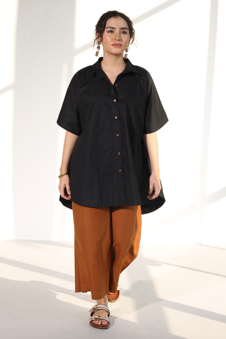 Harper Easy Shirt - Carbon Black