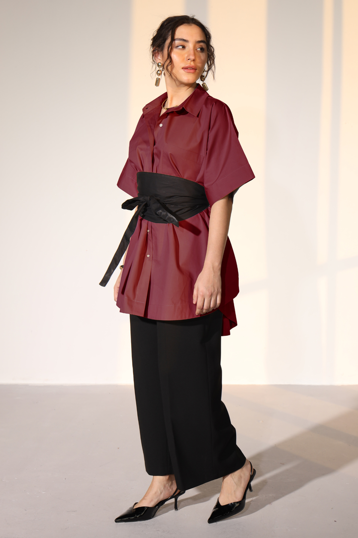 Harper Easy Shirt - Plum