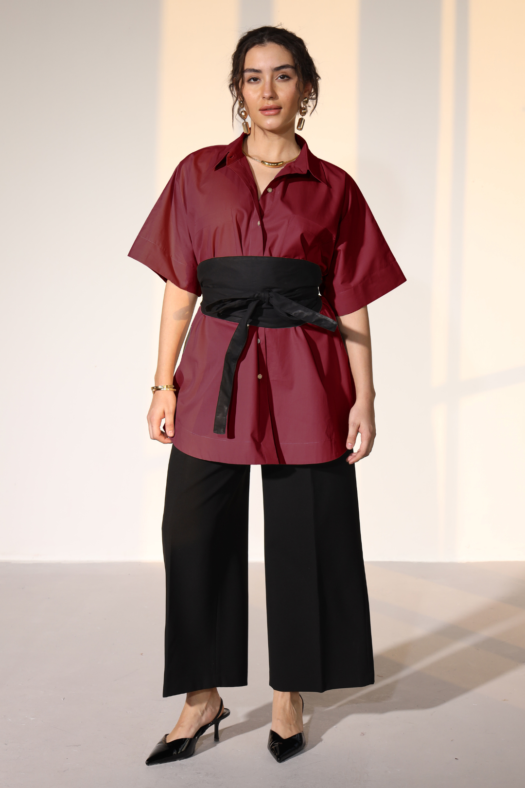 Harper Easy Shirt - Plum