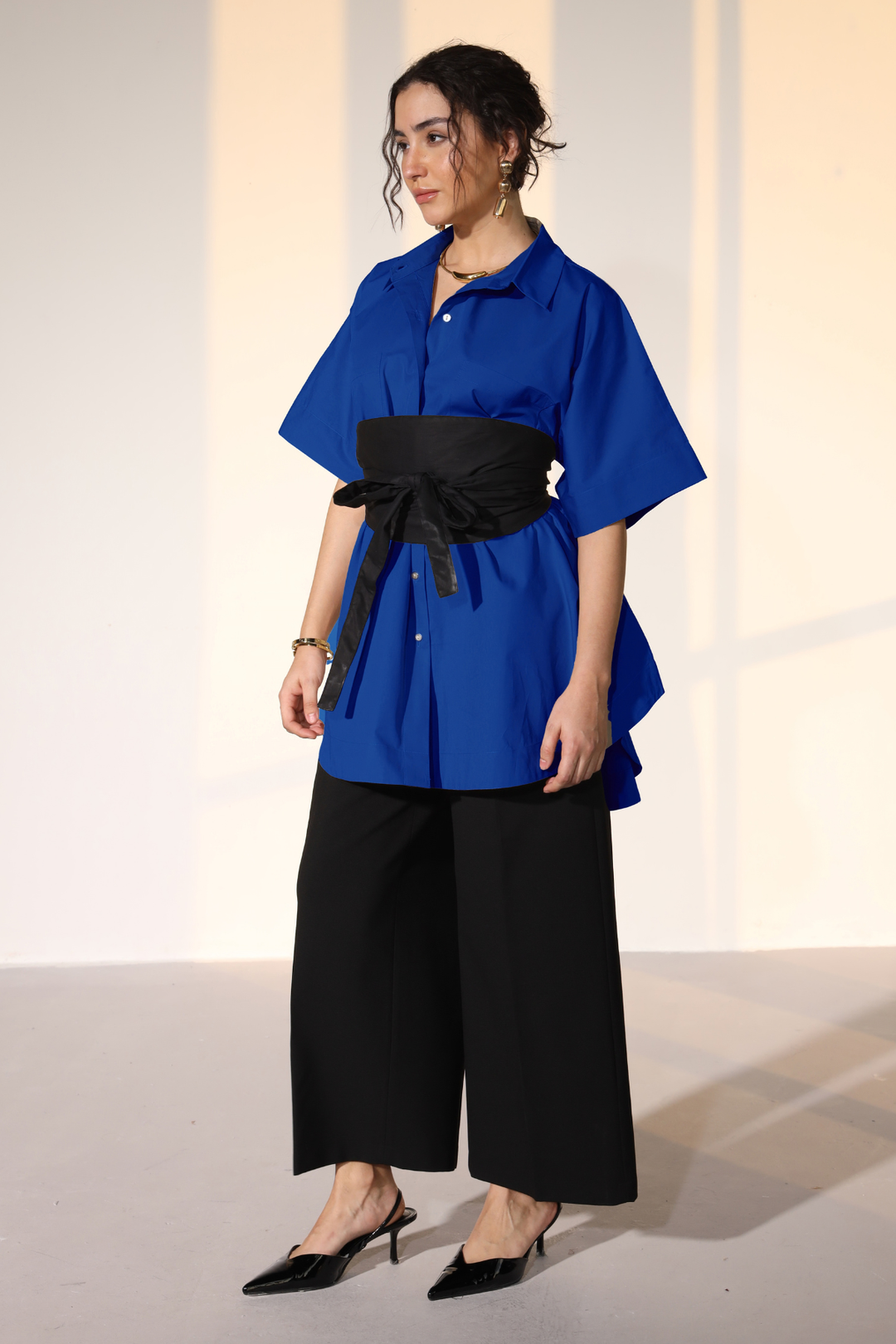 Harper Easy Shirt - Royal Blue