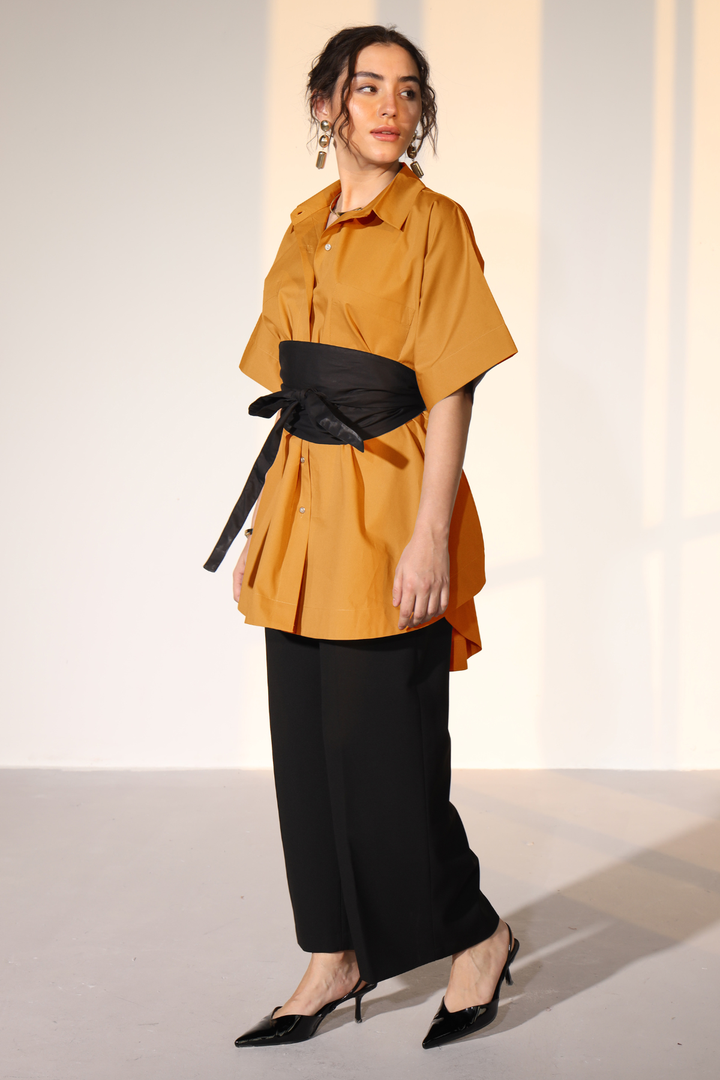 Harper Easy Shirt - Tangerine