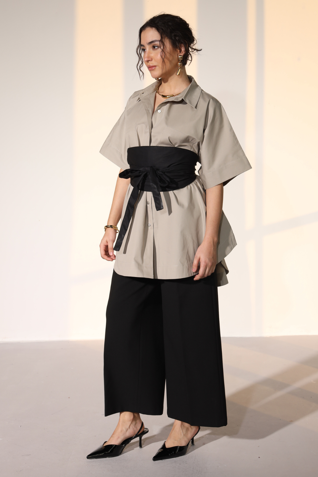 Harper Easy Shirt - Sterling Silver