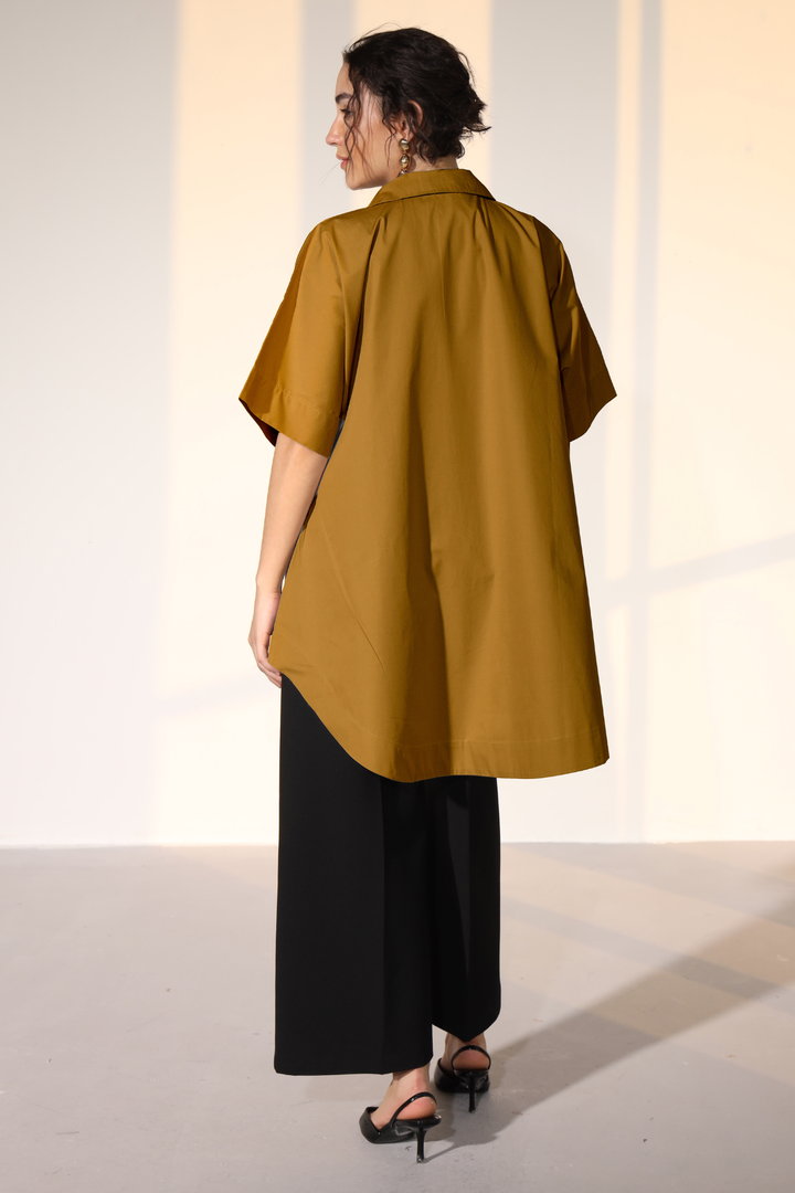 Harper Easy Shirt - Golden Brown