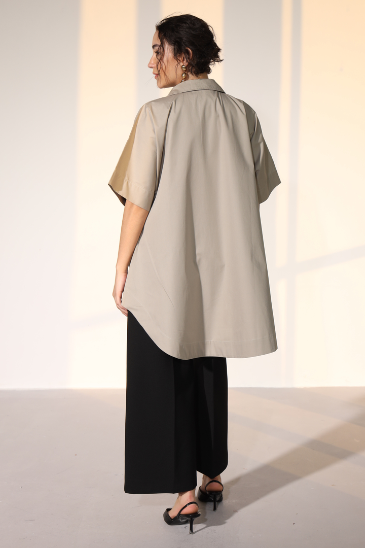 Harper Easy Shirt - Sterling Silver