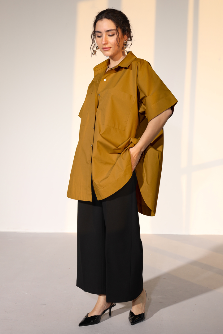 Harper Easy Shirt - Golden Brown