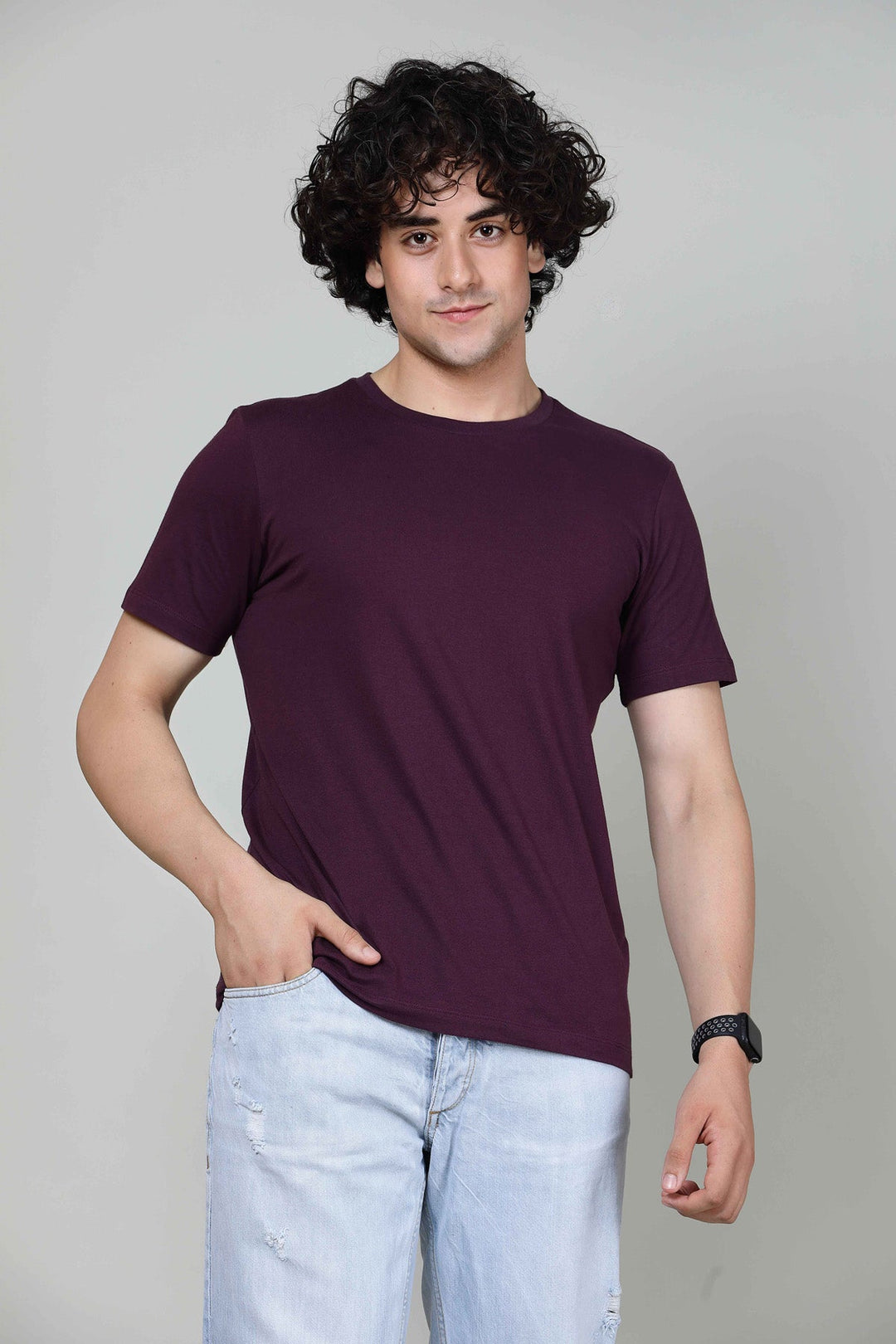 Pack of 4 Men Half Sleeve T-shirt