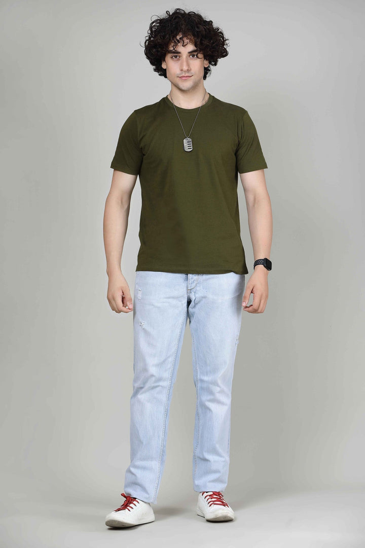 Pack of 4 Men Half Sleeve T-shirt