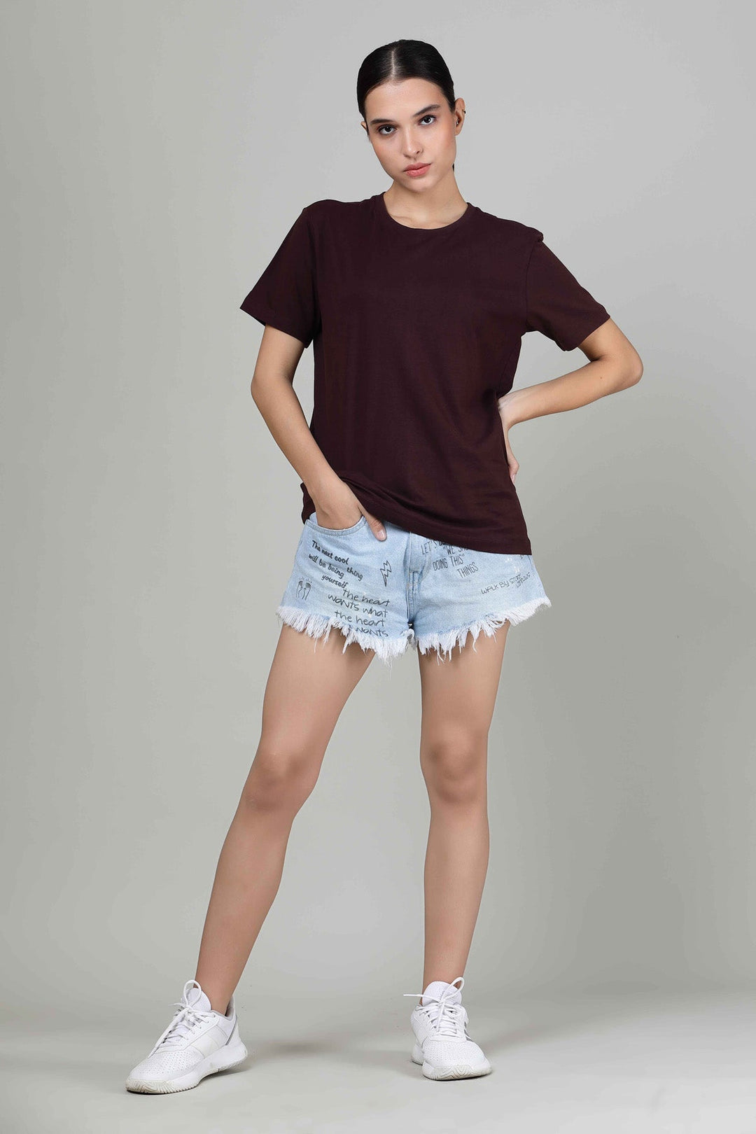Pack of 4 Women Half Sleeve T-Shirt