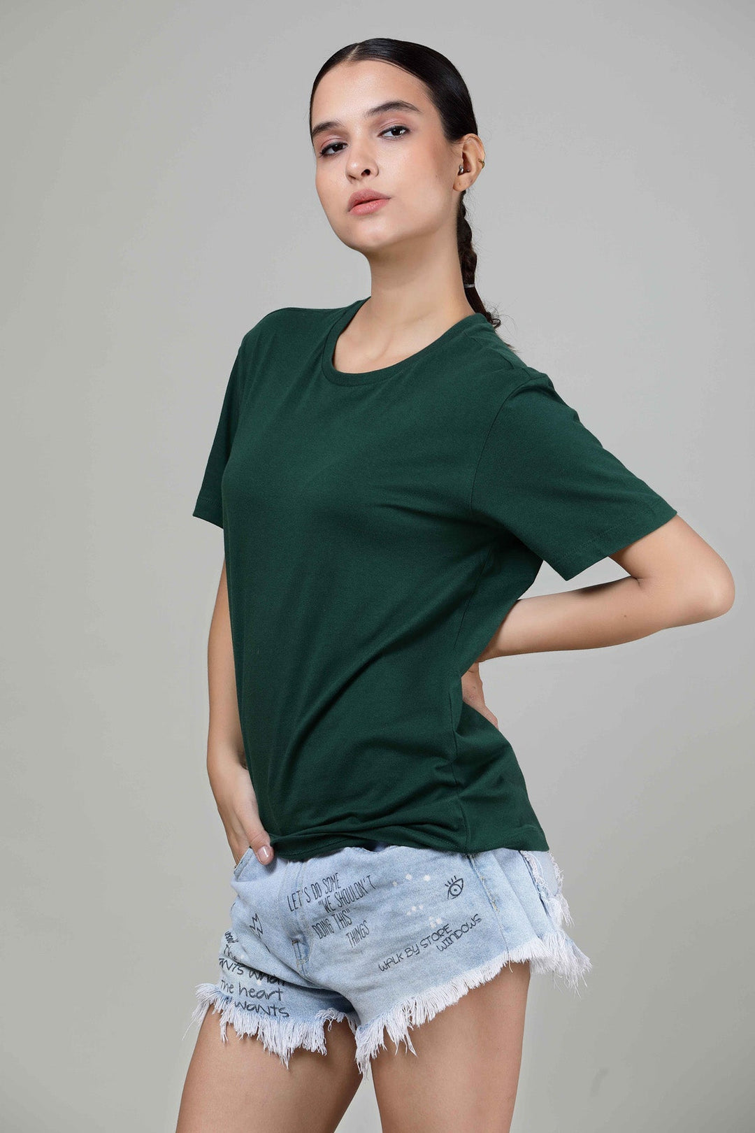 Pack of 2 Women Half Sleeve T-Shirt