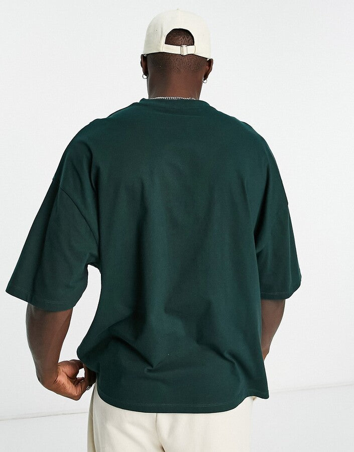 Bottle Green - Oversized Tees